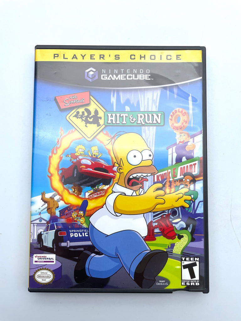 The Simpsons Hit & and Run Nintendo Gamecube Game