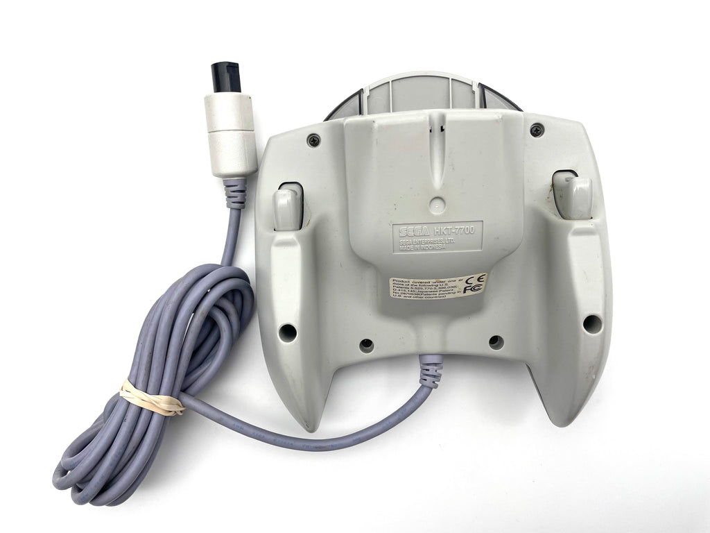 Smoke Gray Clear Sega Dreamcast White Controller DC HKT-7700