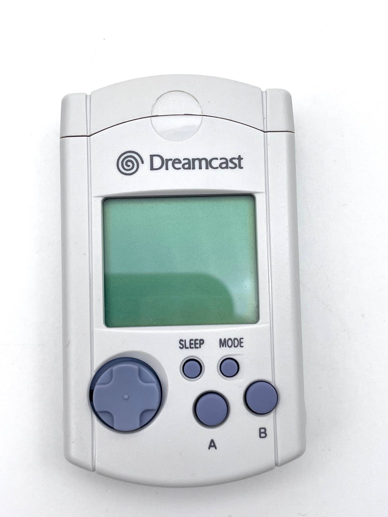 Official Sega Dreamcast White VMU Memory Card (Complete)