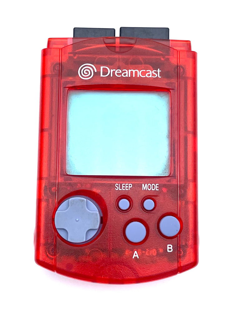 Official Sega Dreamcast Red VMU Memory Card