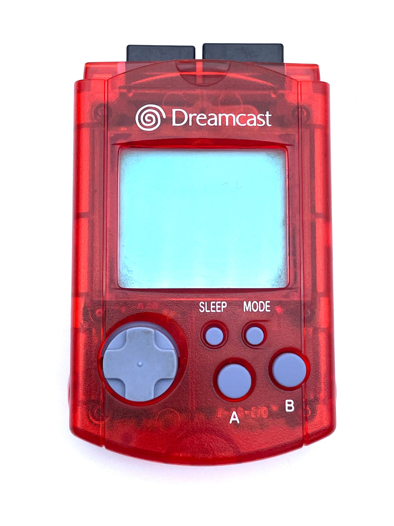 Official Sega Dreamcast Red VMU Memory Card