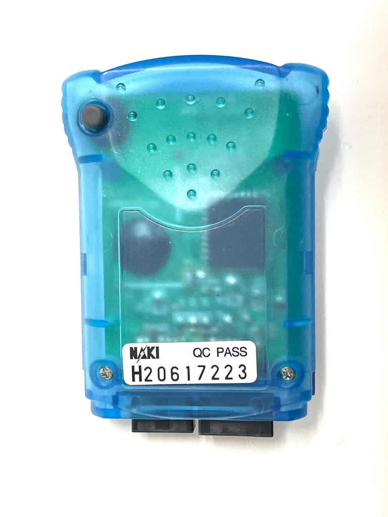 Naki Sega Dreamcast Blue VMU Memory Card