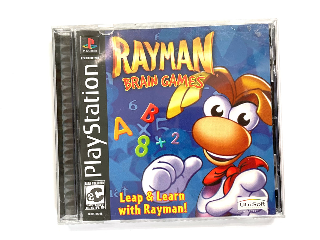 Rayman Brain Games - PlayStation 1 Game - Complete