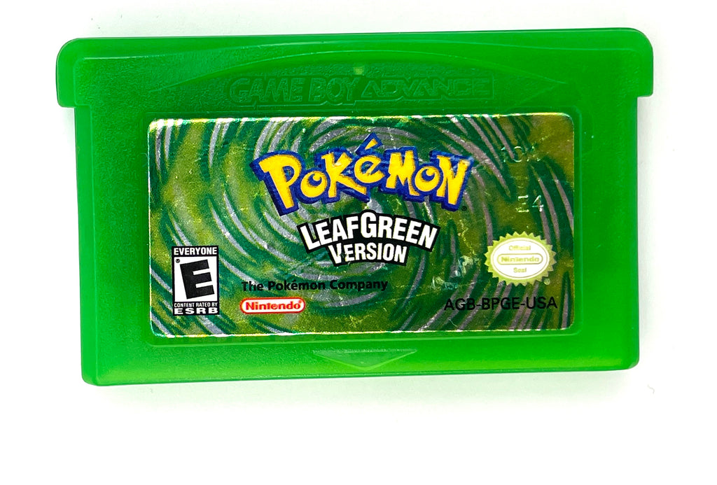 Authentic! Pokemon Leaf Green Version Nintendo Gameboy Advance GBA Game