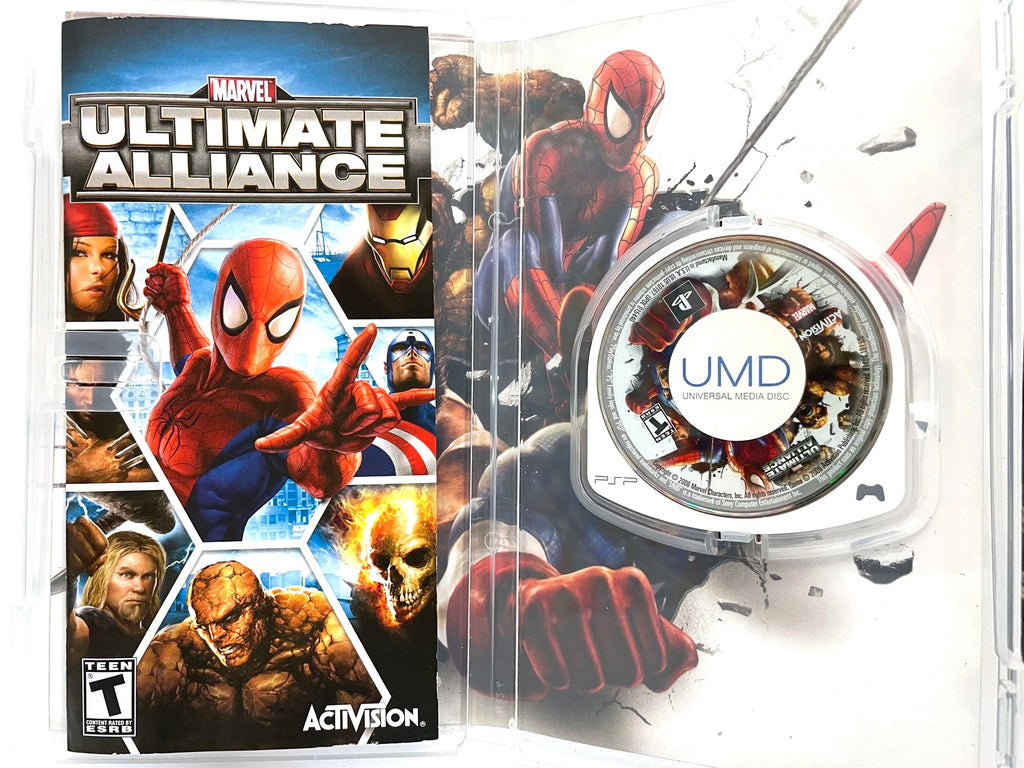 Marvel Ultimate Alliance Sony Playstation Portable PSP Game
