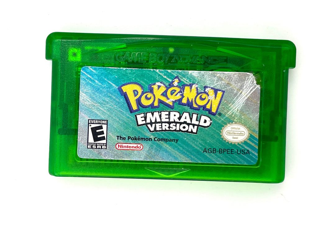 Authentic! Pokemon Emerald Version Nintendo Gameboy Advance GBA Game