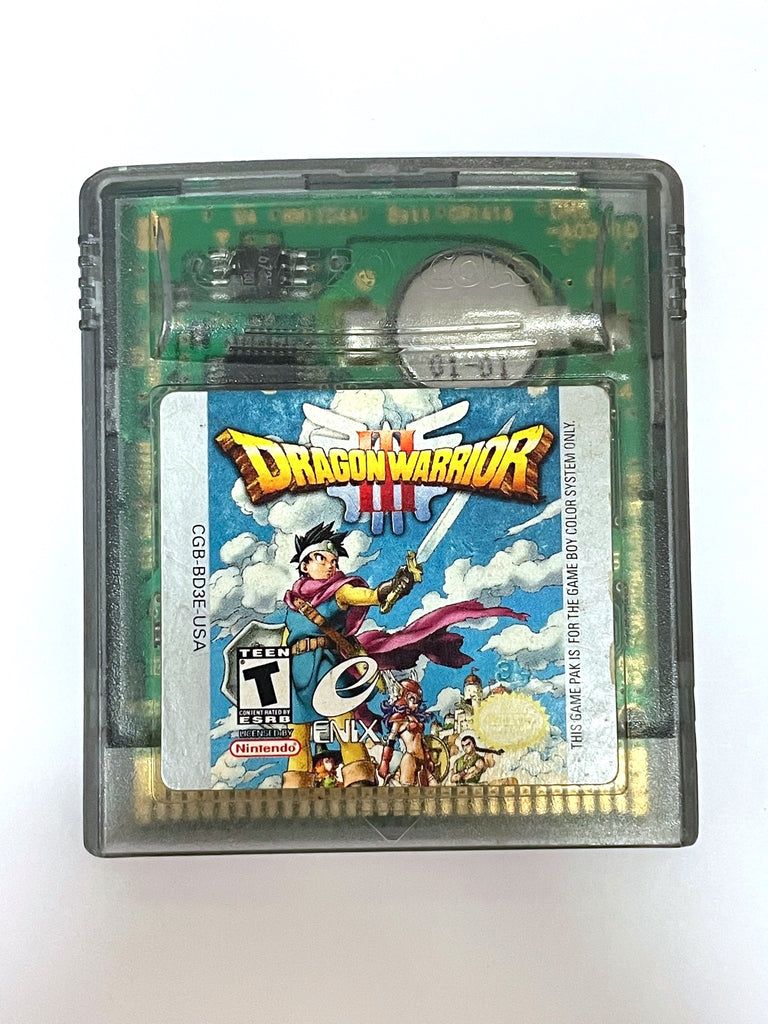 Dragon Warrior 3 Nintendo Gameboy Color
