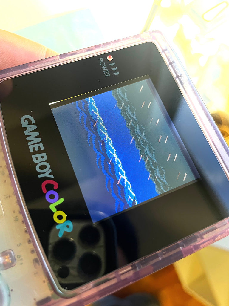 Nintendo Game Boy Color Handheld System - Atomic Purple for sale