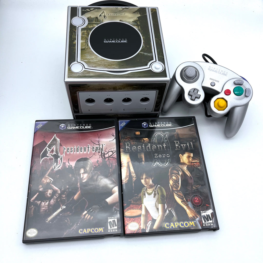 Resident Evil Platinum Nintendo Gamecube System Console Bundle