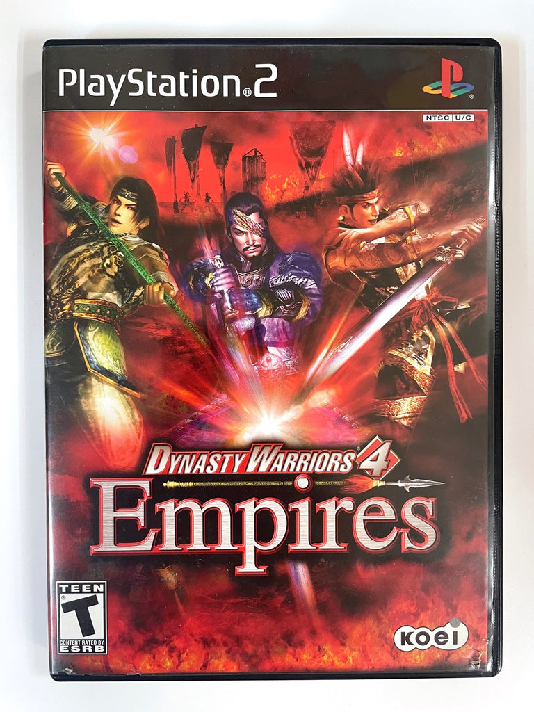Dynasty Warriors 4 Empires Sony Playstation 2 PS2 Game