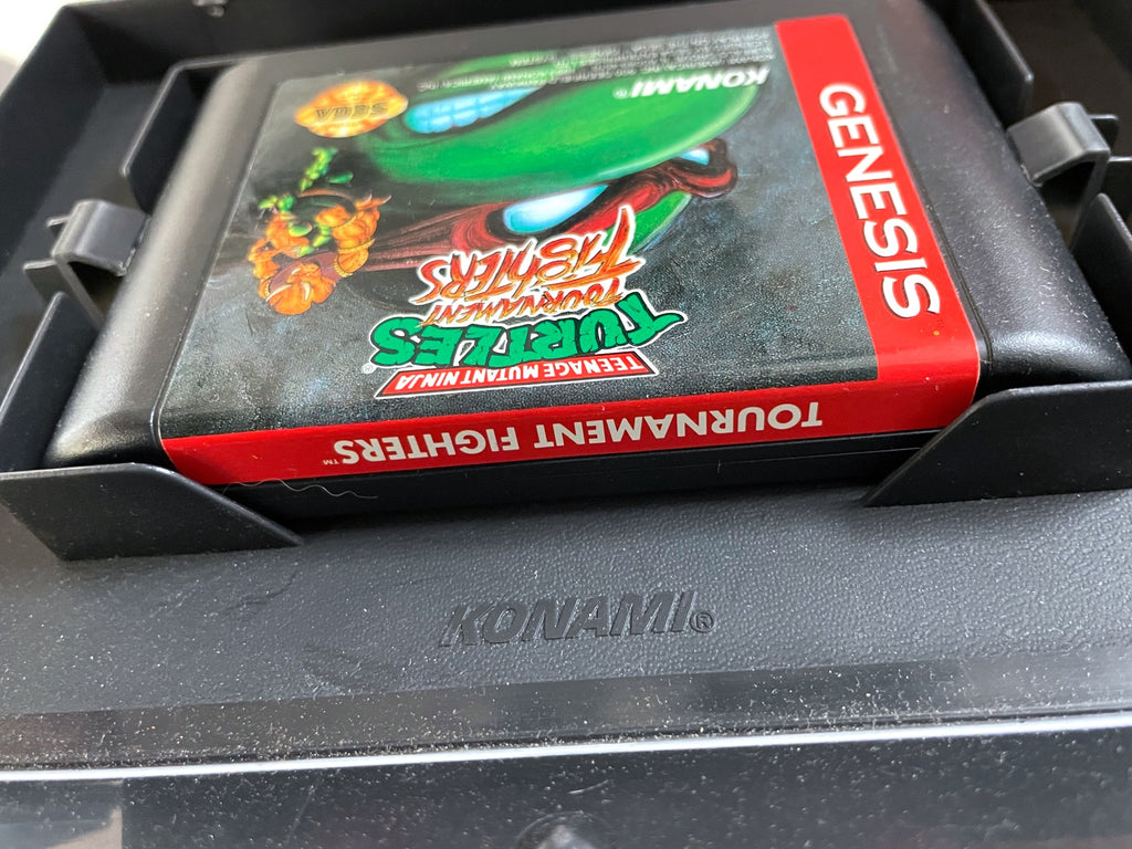 Teenage Mutant Ninja Turtles Tournament Fighters Sega Genesis Game (Boxed)
