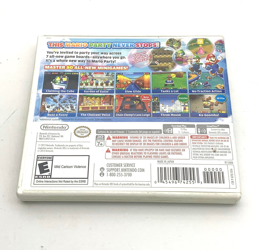 Mario Party Island Tour 3D Nintendo 3DS (Complete)