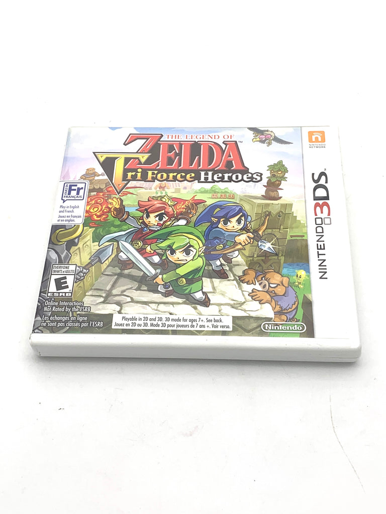 The Legend of Zelda Tri Force Heroes 3D Nintendo 3DS Game (Complete)