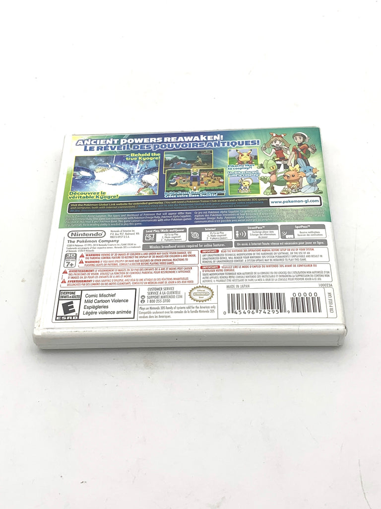Pokemon Alpha Sapphire Nintendo 3DS Game (Complete)