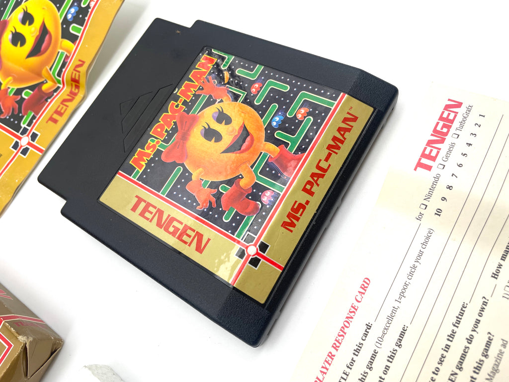 Ms Pac-Man Original Nintendo NES Game (Complete)