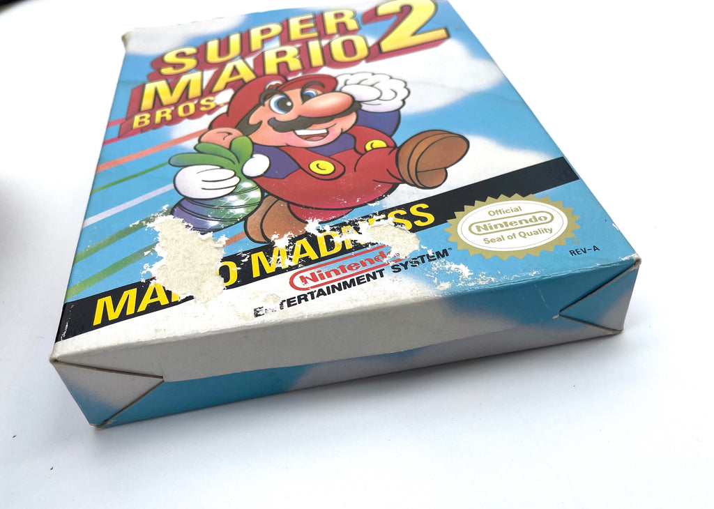 Super Mario Brothers Bros 2 Original NES Nintendo Game (Complete)