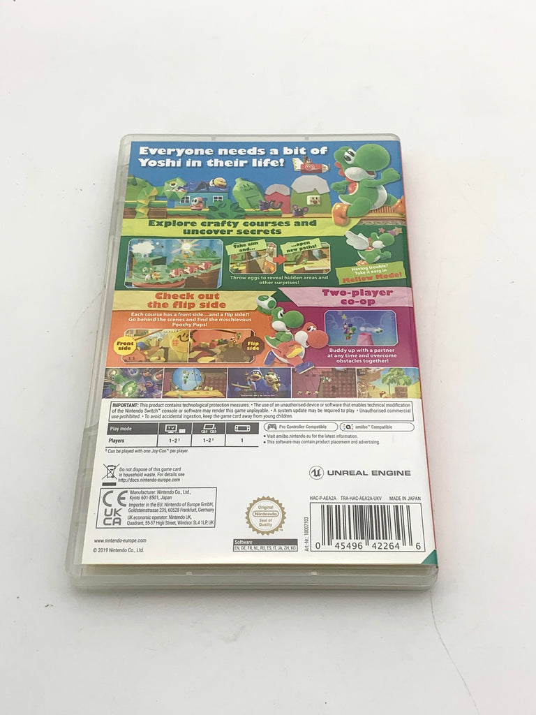 Yoshi's Crafted World Nintendo Switch Game