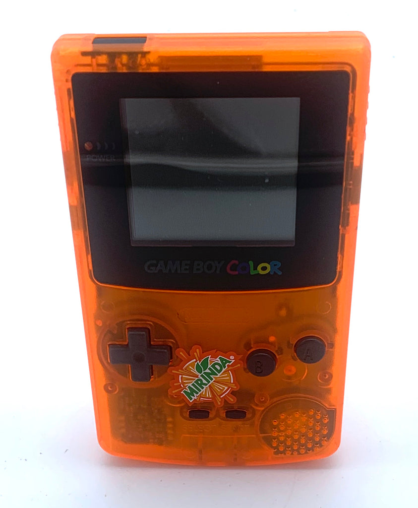 RARE! Mirinda Orange Limited Edition Nintendo Gameboy Color System