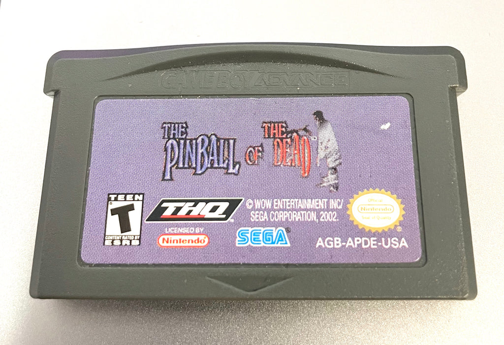 The Pinball of the Dead RARE Nintendo Gameboy Advance GBA Game