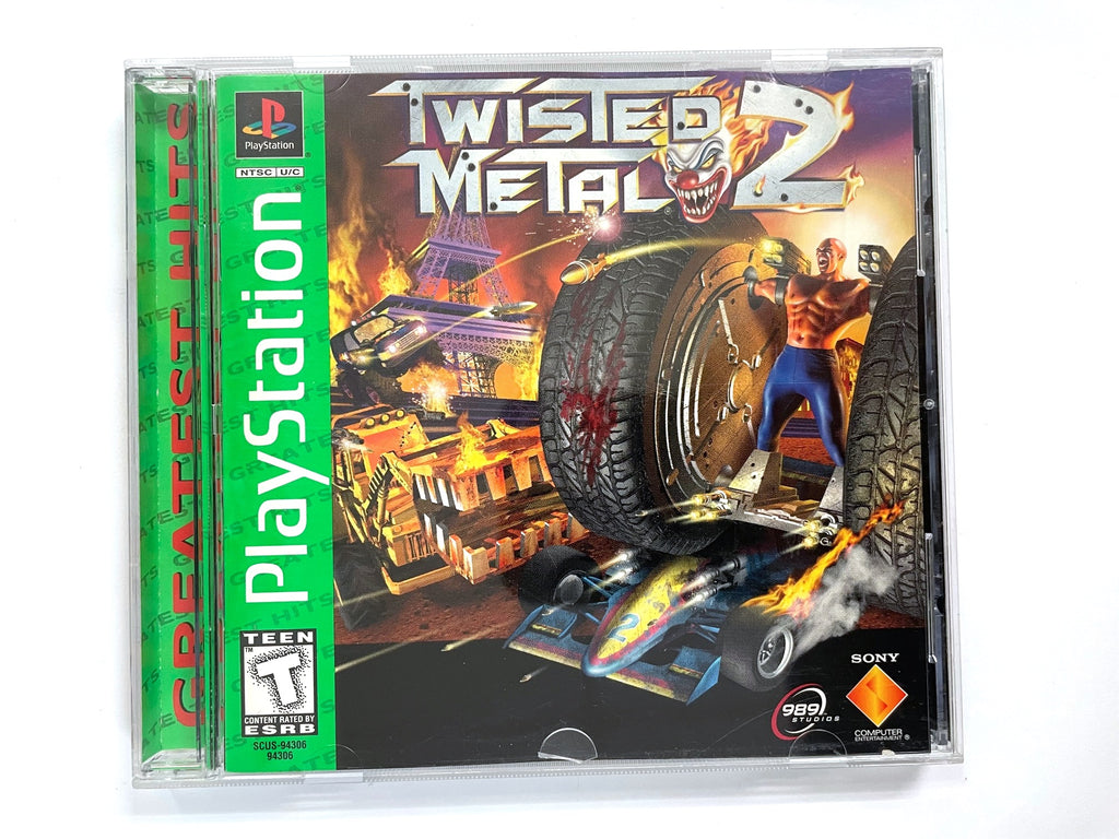 Twisted Metal 2 Sony Playstation 1 PS1 Game