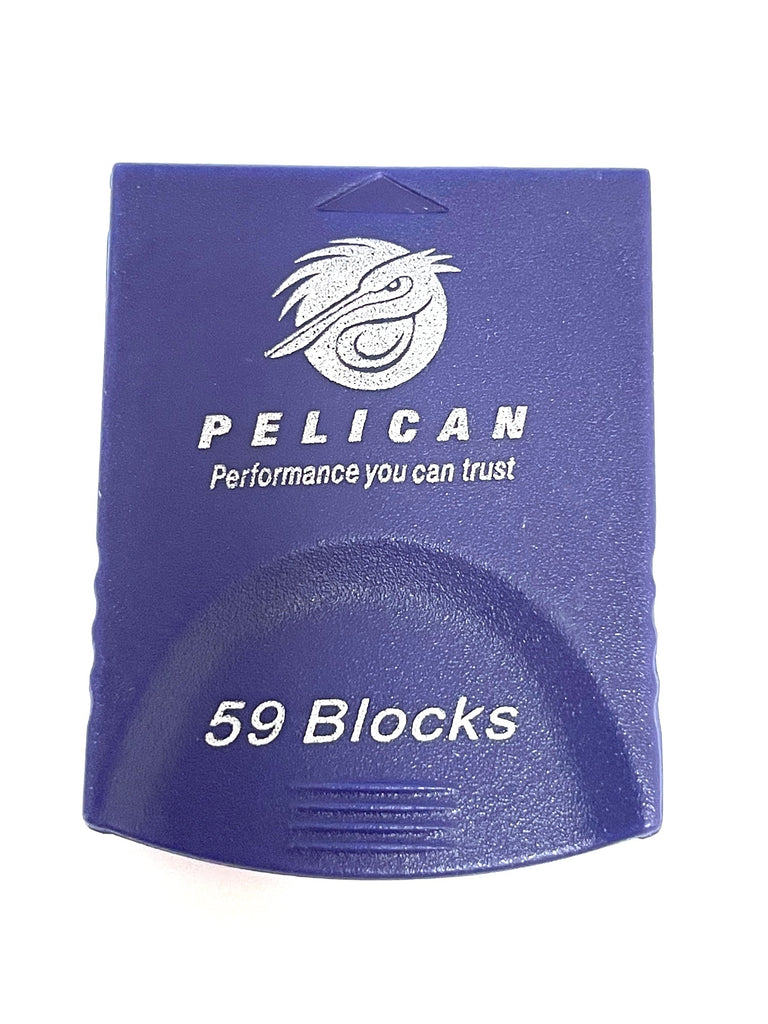 Indigo Pelican Accessories 59 Blocks Nintendo Gamecube Memory Card