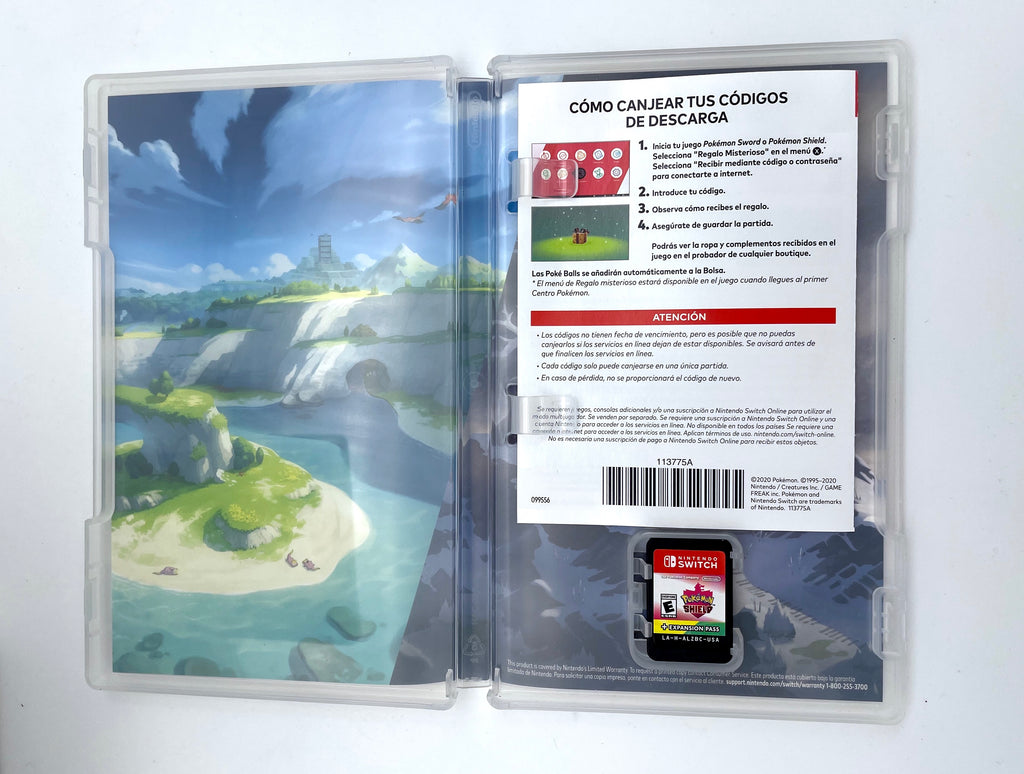 Pokemon Shield + Pokemon Shield Expansion Pass Nintendo Switch Game