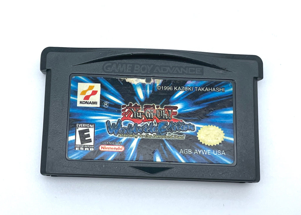 Yu-Gi-Oh Worldwide Edition Nintendo Gameboy Advance GBA Game