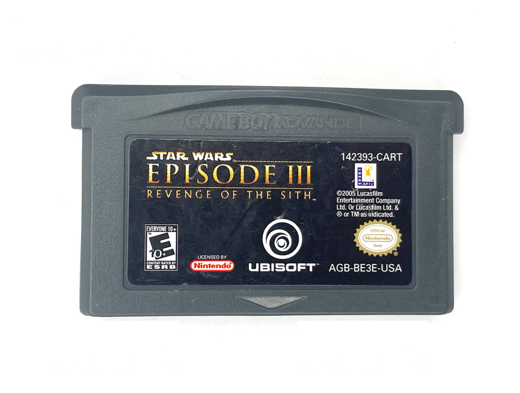 Star Wars Episode III Revenge of the Sith Nintendo Gameboy Boy Advance GBA Game
