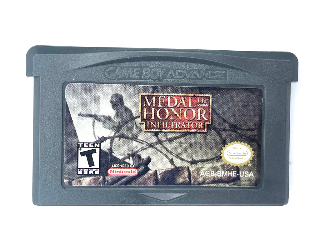 Medal of Honor Infiltrator Nintendo Gameboy Boy Advance GBA Game