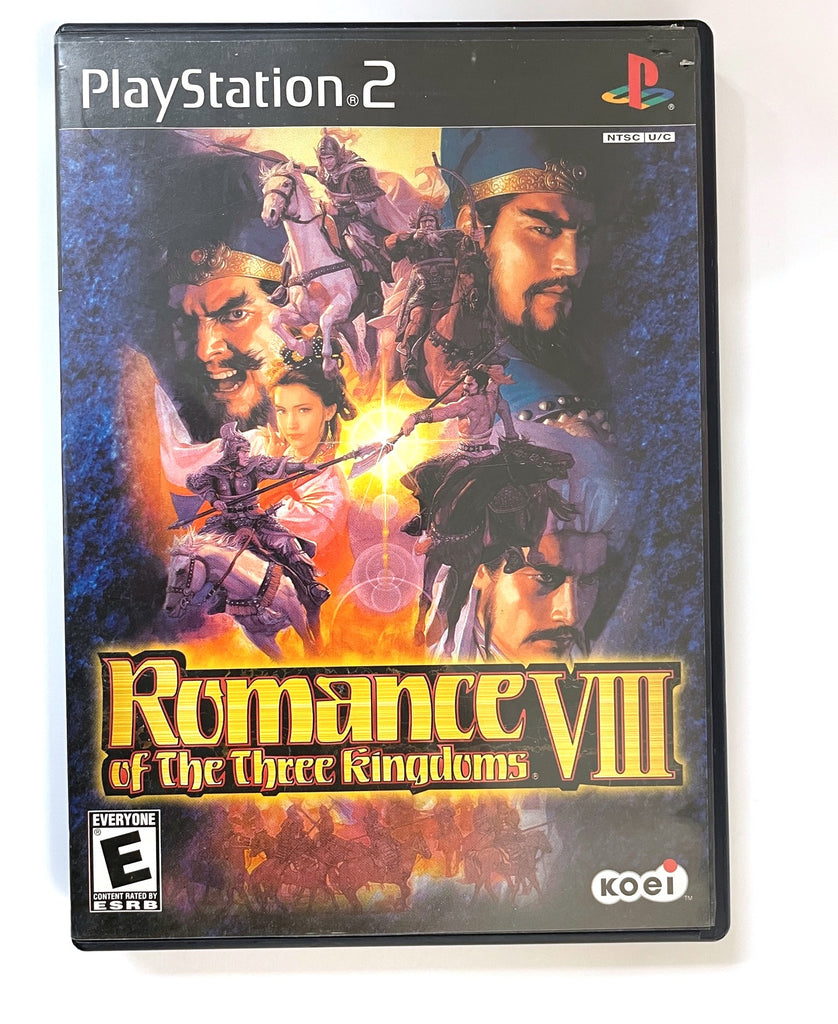 Romance of the Three Kingdoms VIII Sony Playstation 2 PS2 Game