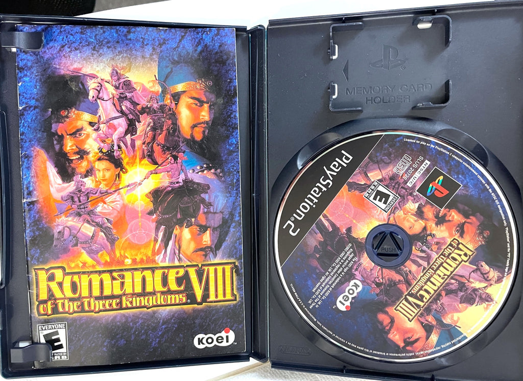 Romance of the Three Kingdoms VIII Sony Playstation 2 PS2 Game