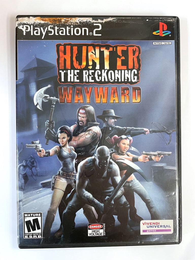 Hunter the Reckoning Wayward Sony Playstation 2 PS2 Game