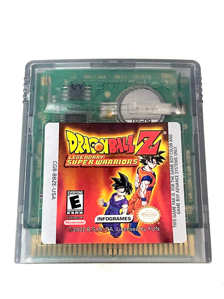 Dragon Ball Z Legendary Super Warriors Nintendo Gameboy Color Game