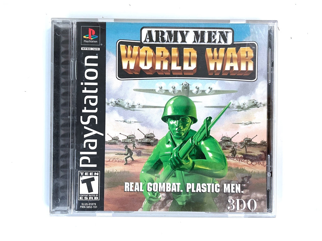 Army Men World War Sony Playstation 1 PS1 Game