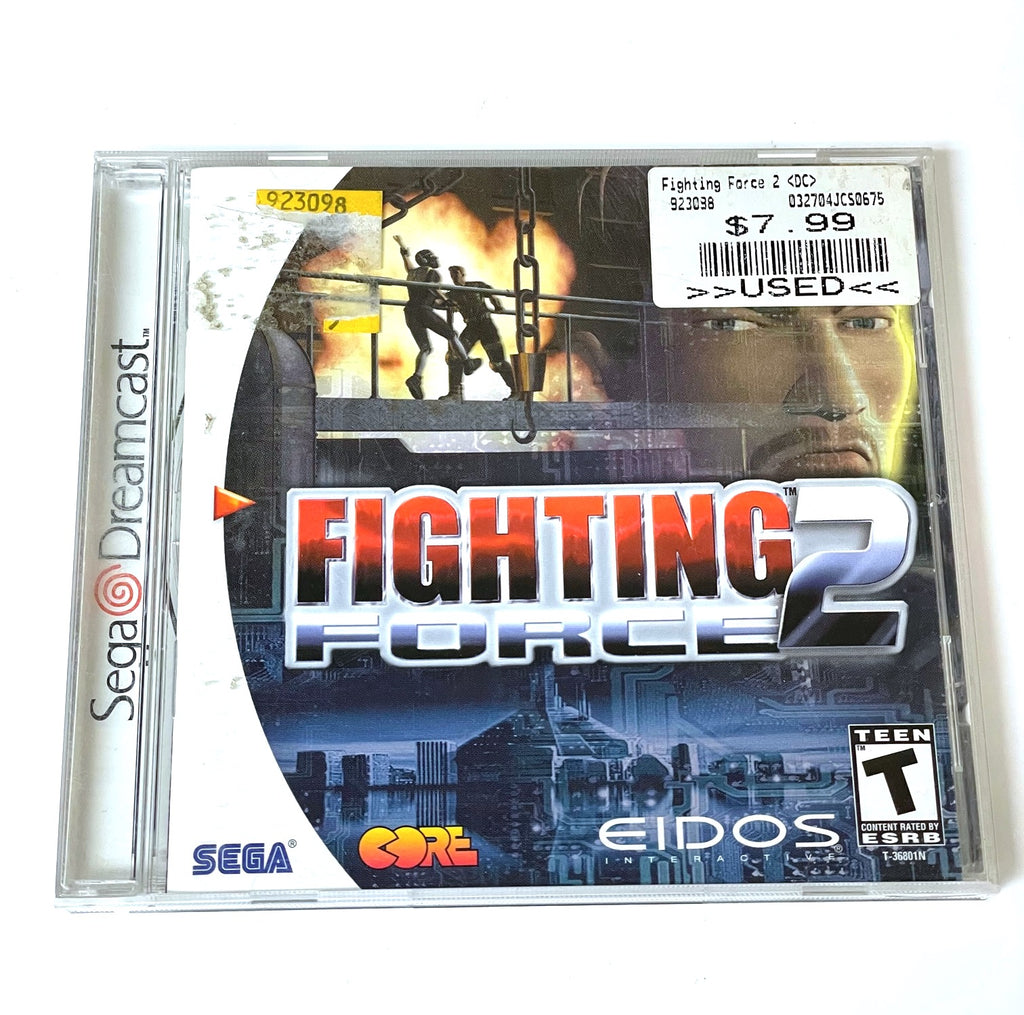 Fighting Force 2 Sega Dreamcast Game