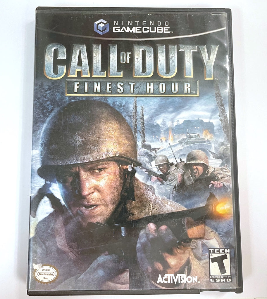 Call of Duty Finest Hour Nintendo Gamecube Game