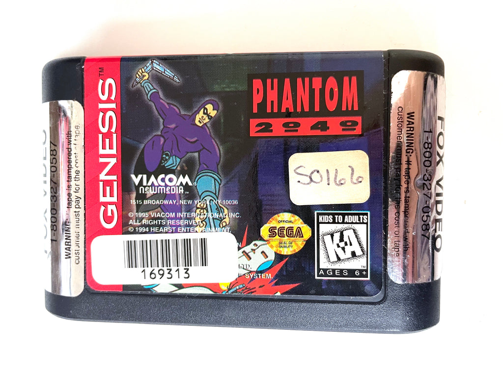 Phantom 2040 Sega Genesis Game