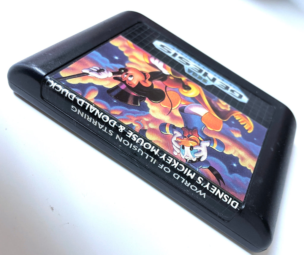 World of Illusion Starring Mickey Mouse & Donald Duck Sega Genesis Game
