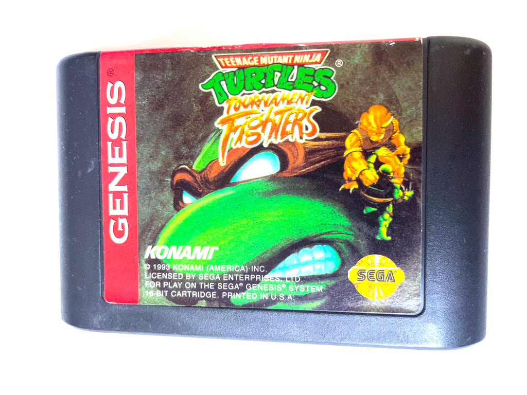 Teenage Mutant Ninja Turtles Tournament Fighters Sega Genesis Game