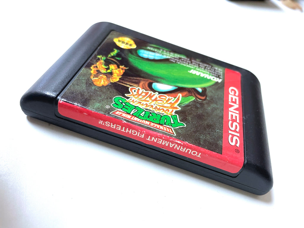 Teenage Mutant Ninja Turtles Tournament Fighters Sega Genesis Game