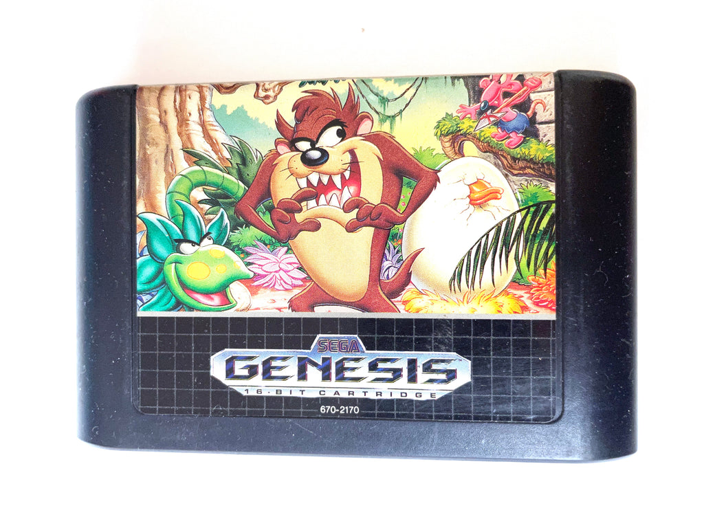 Taz Mania Sega Genesis Game