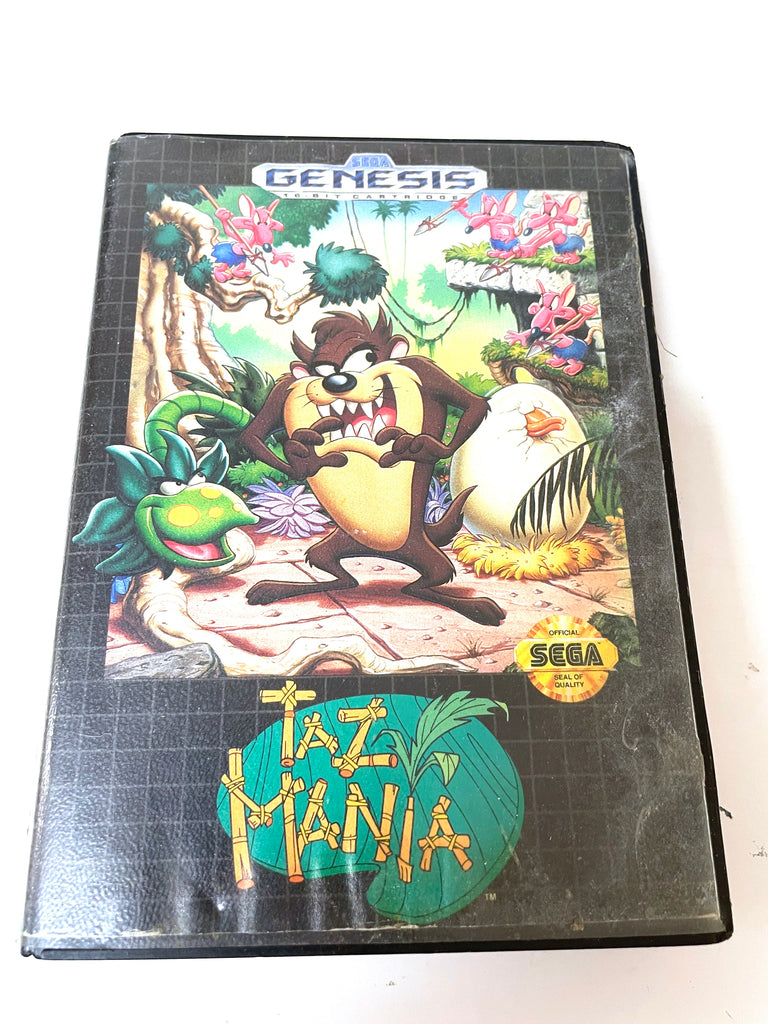 Taz Mania Sega Genesis Game (Complete)
