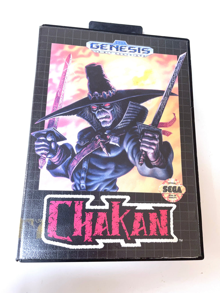Chakan Sega Genesis Game w/ Case
