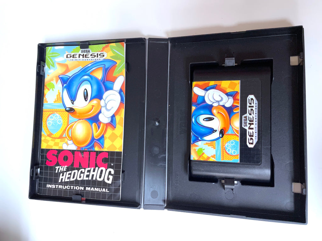 Sonic The Hedgehog Sega Genesis Game (Sega Classic Edition, Complete)