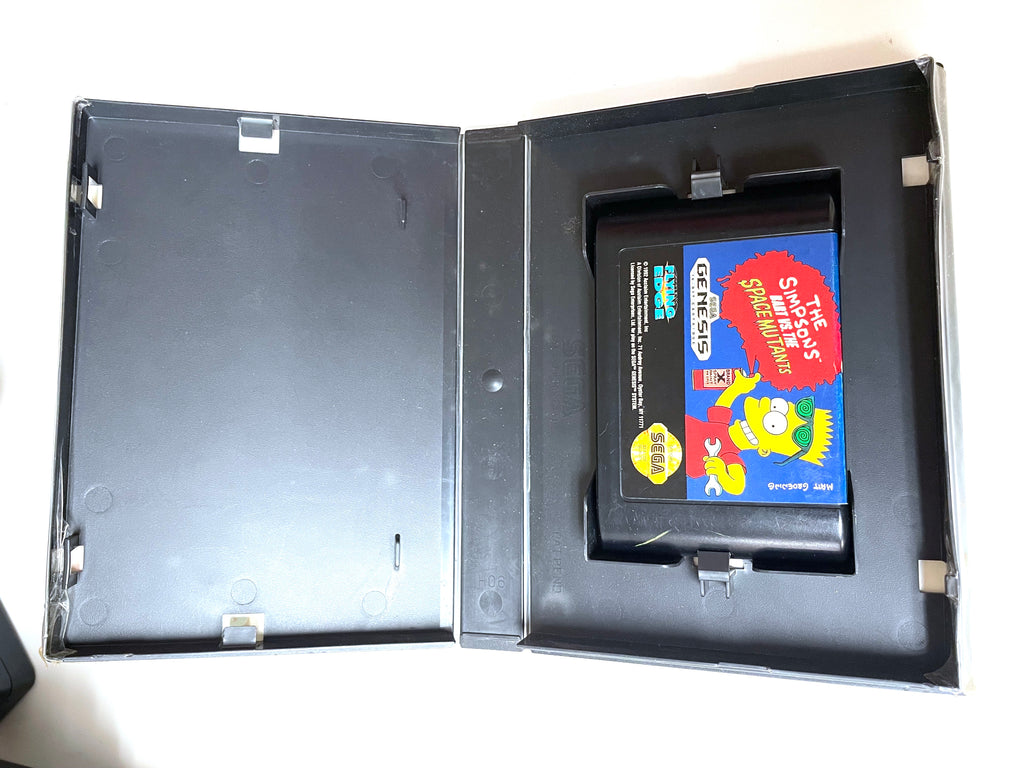 The Simpson's Bart & The Space Mutants Sega Genesis Game (Boxed)