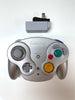Platinum Silver Nintendo Gamecube Wavebird Wireless Controller + Receiver