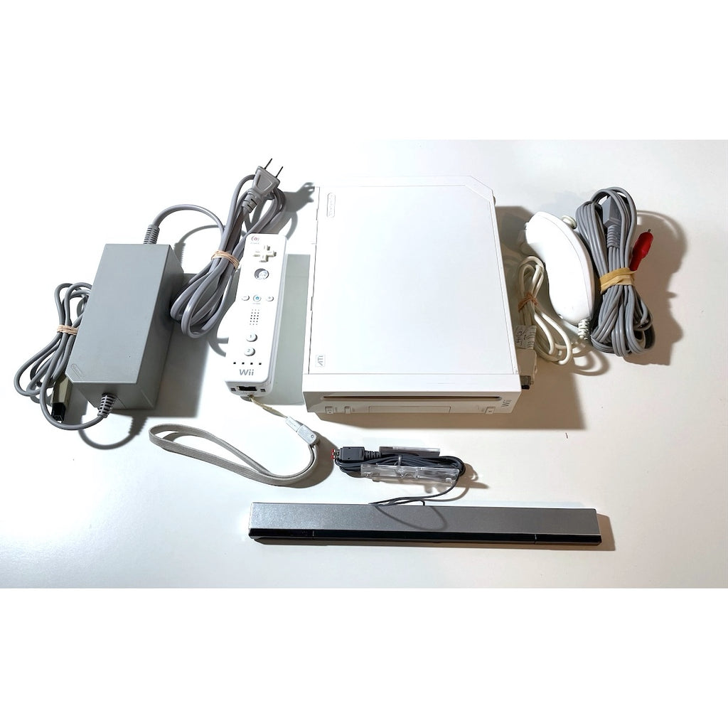 forhøjet gave Pickering White Nintendo Wii Original System - Backwards Compatible Console (Pla –  The Game Island