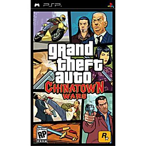 Grand Theft Auto Chinatown Wars Sony Playstation Portable PSP Game