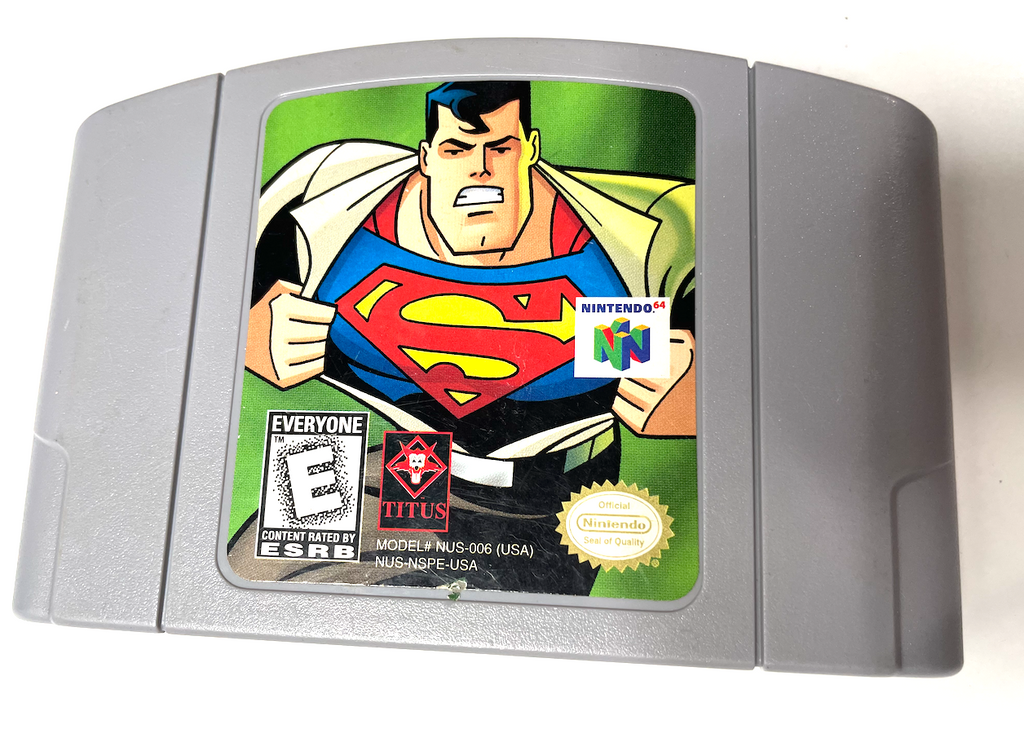 Super man NINTENDO 64 N64 Game