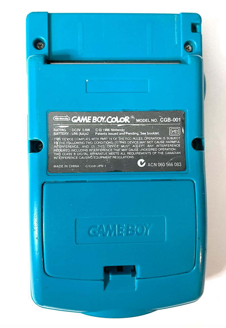 Teal Turquoise NINTENDO GAMEBOY Handheld System – The Game Island